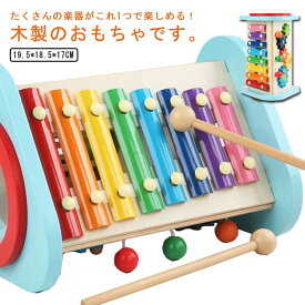 【送料無料】音が出る 室内遊び 女の子 男の子 赤ちゃん 子供 ベビー 誕生日 知育玩具 音楽 木製 木のおもちゃ 楽器 出産祝い おもちゃ 鉄琴